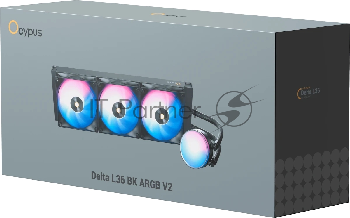 Система охлаждения Ocypus Delta L36 BK ARGb V2 черный 300W/All Intel/AMD AM*/Screws