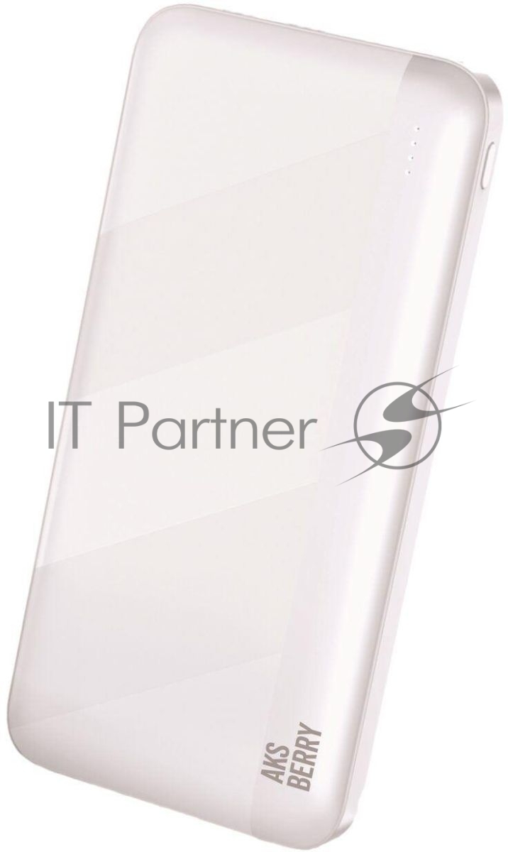 Портативный аккумулятор AKSBERRY (6900288200014) E103 Infinity 10000 mAh (белый)