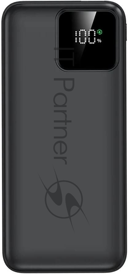 Портативный аккумулятор AKSBERRY (6900289710017) E200 Boosti быстрая зарядка PD22.5W/QC22.5W с дисплеем 20000 mAh, черный