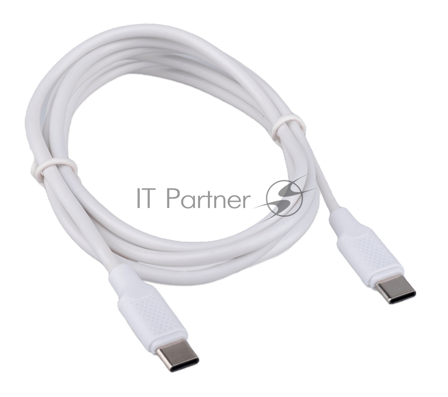 Кабель USB2.0 Cablexpert CC-USB2-CMCM-60-1.8M-W, Type-C/Type-C, 3A, 60Вт, PD/QC3.0, медь, 1.8м, белый, пакет