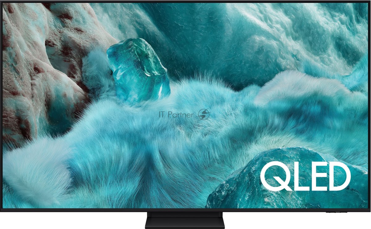 Телевизор Samsung 55" QE55Q7F5AUXRU черный QLED 4K UHD 60Hz DVB-T DVB-T2 Smart TV
