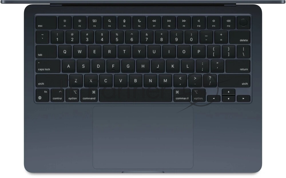 Ноутбук Apple MacBook Air 13-inch 2025 (КЛАВ.РУС.ГРАВ.) Midnight 13.6" Liquid Retina (2560x1600) M4 10C CPU 10C GPU/16Gb/512Gb SSD/рекоменд.переходник 11007065