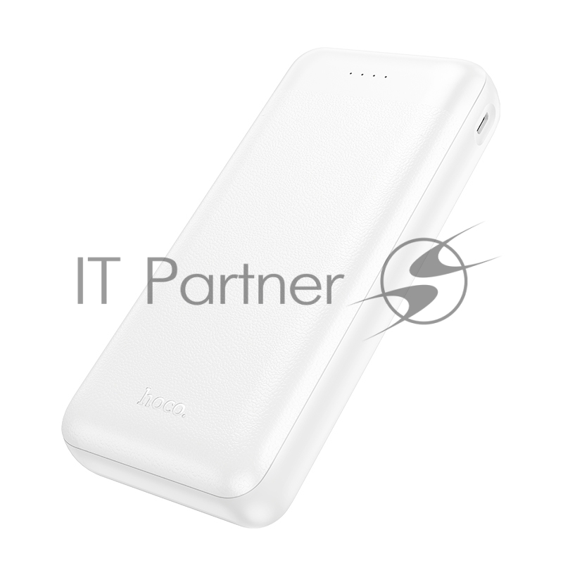 Портативный аккумулятор HOCO J153A 20000mAh 2USB+1Type-C+1micro USB 2.0A, белый