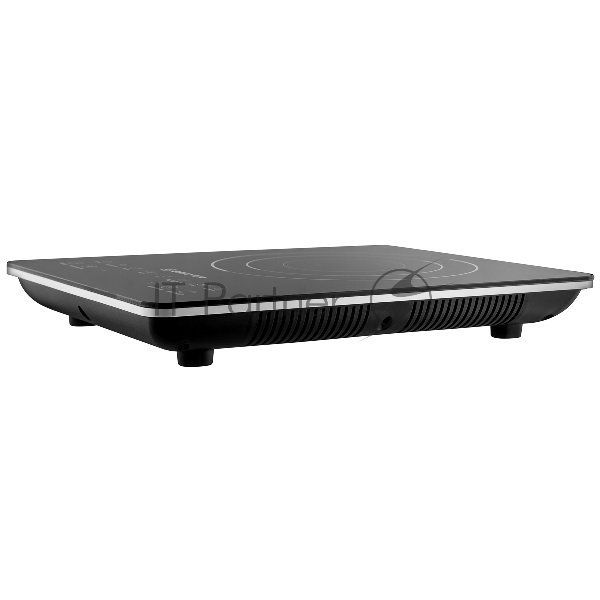 Плита настольная электрическая BRAYER BR2800 черный, 2.2 кВт, индукция, конфорки - 1, стеклокерамика, сенсор