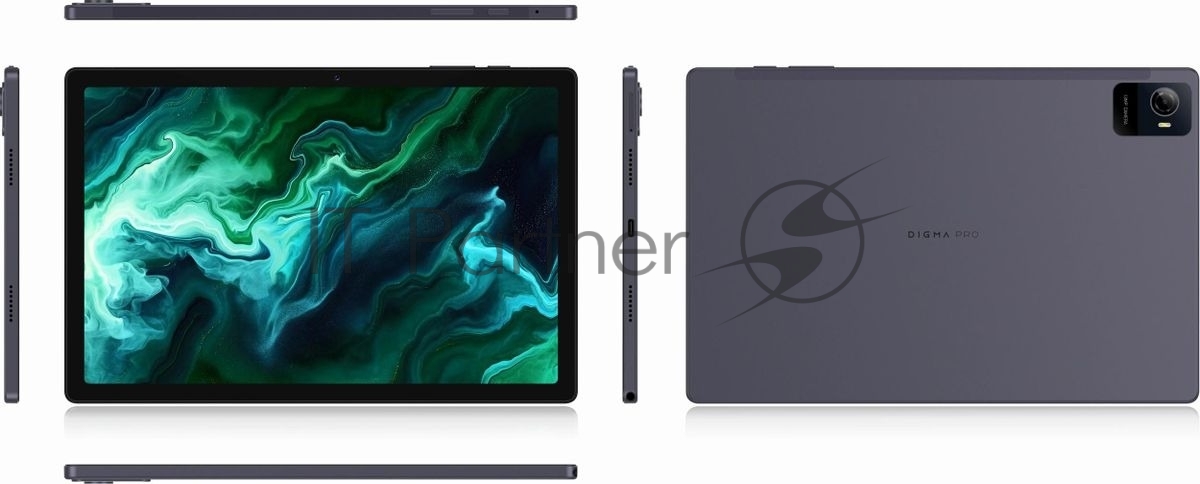 Планшет Digma Pro Wave 10.5", 6Gb, 128Gb, 4G, Android 15, серый