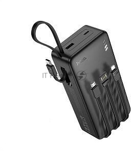 Портативный аккумулятор HOCO J146B 30000mAh 1USB+1Type-C 2.0A, черный