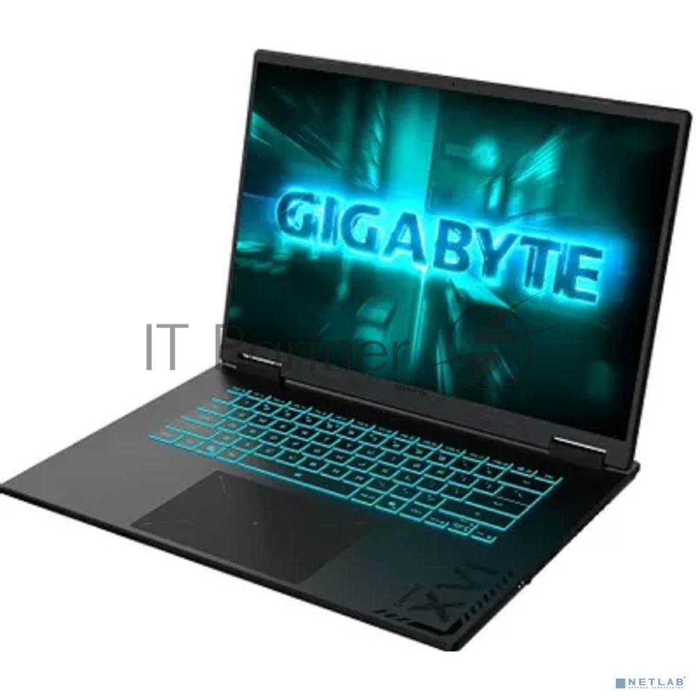 Ноутбук Gigabyte Gaming A16 GA6H черный Intel Core i7-13620H/32Gb/SSD 1Tb/16"/IPS/WUXGA/1920x1200/165Hz/RTX 5060 8Gb/NoOS