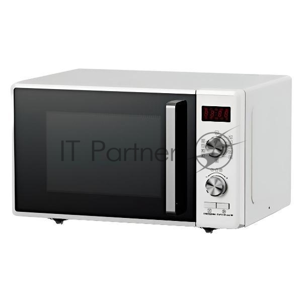 Микроволновая печь General Electronics GE-DG323W белый, 23 л, 800 Вт, переключатели - кнопки