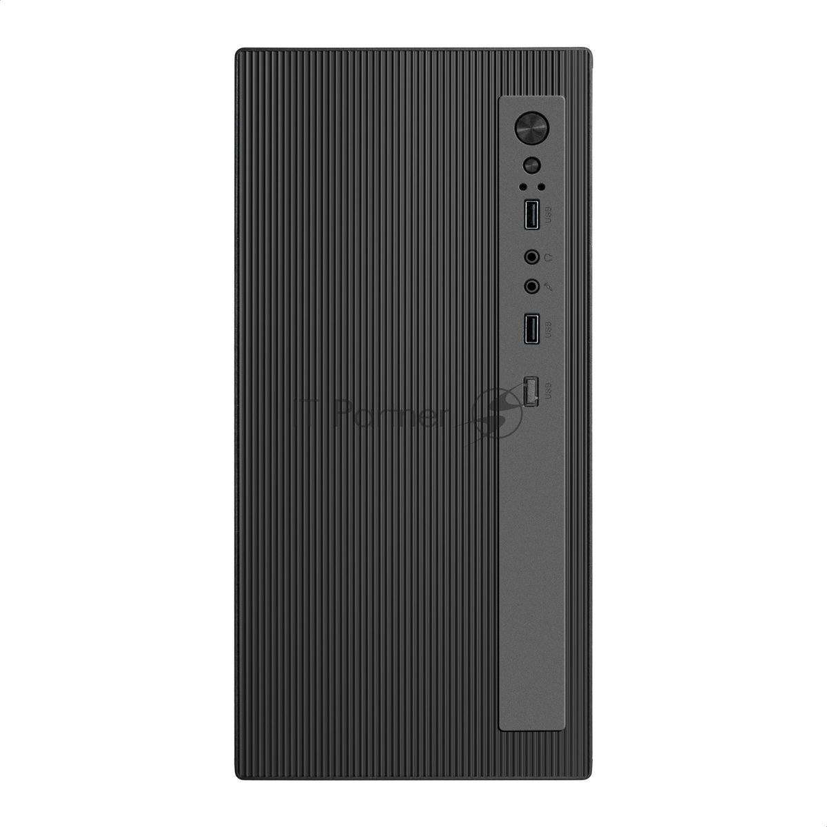 Компьютерный корпус Minitower ExeGate BAA-303M-AAA450 (mATX, БП AAA450 с вент. 8см, 2*USB, HD Audio, черный)