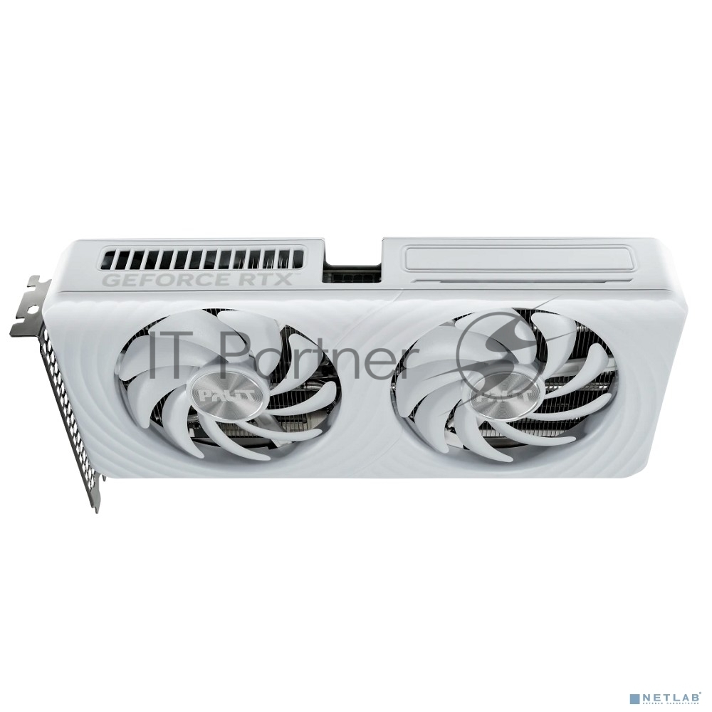 Видеокарта Palit GeForce RTX 5060 Ti WHITE OC, 8 GB GDDR7, 128 bit, 3xDisplayPort, HDMI, GPU 2407 MHz