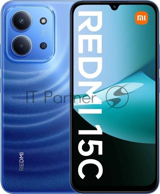 Смартфон Xiaomi Redmi 15C 8+256Gb синий (MZB0LCKRU)