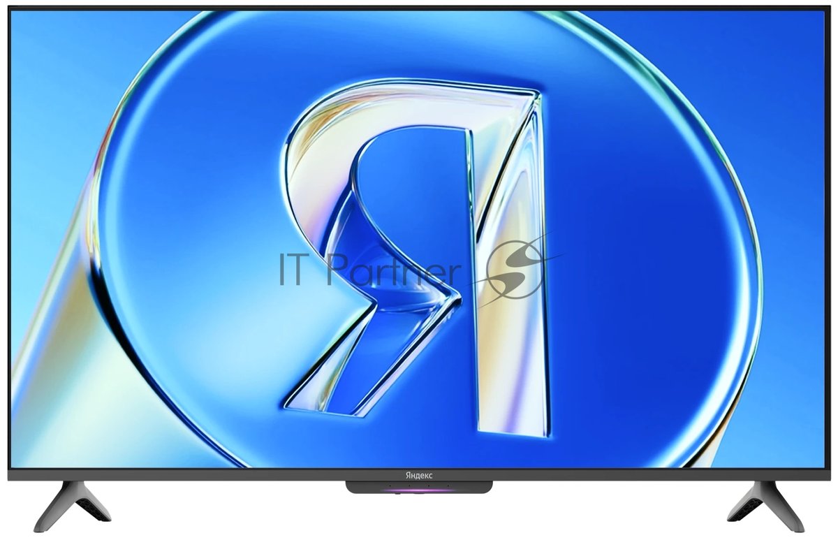 Телевизор Яндекс 43" YNDX-00078 черный QLED UHD 60Hz Smart TV Станция Бейсик с Алисой