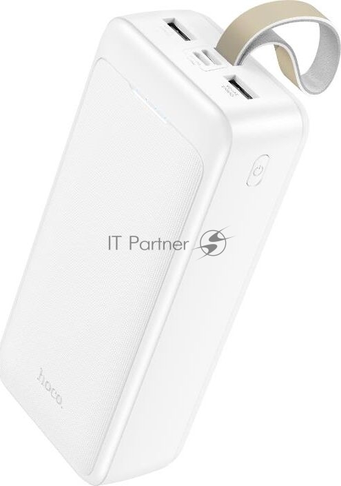 Портативный аккумулятор HOCO (6931474795793) J111B белый 30000mAh 2USB