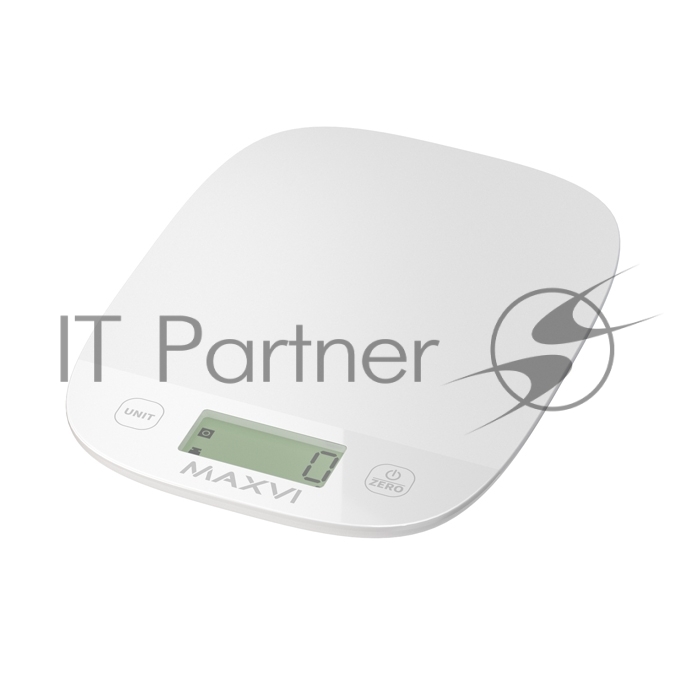 Весы кухонные Maxvi KS101P белый