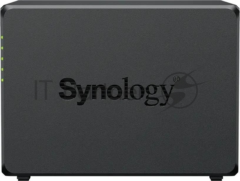 Сетевое хранилище Synology DiskStation DS925+ черный (AMD Ryzen V1500B/4Gb/4 pcs (3.5" or 2.5" SATA or SSD)/1xM.2 2280 NVMe SSD/RAID/1x4Gb/no WIFI) (DS
