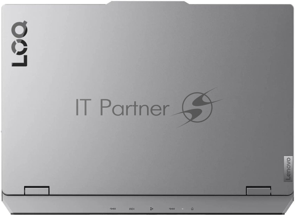Ноутбук Lenovo LOQ 15IRX10 серый Core i5 13450HX 16Gb SSD 512Gb NVIDIA GeForce RTX 5050 8Gb 15.6" IPS FHD (1920x1080) без ОС WiFi BT Cam