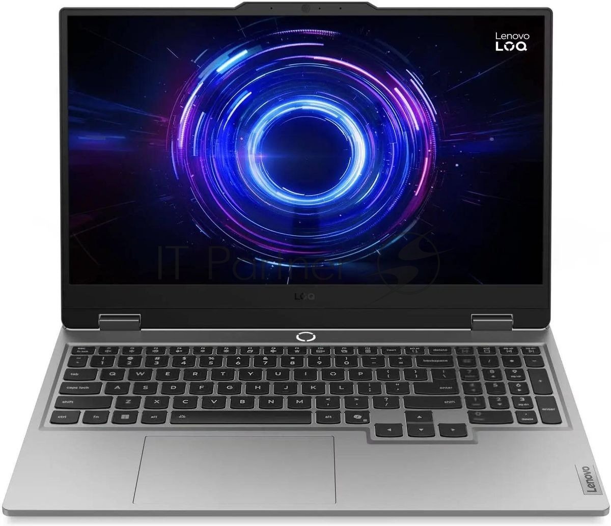 Ноутбук Lenovo LOQ 15IRX10 серый Core i5 13450HX 16Gb SSD 512Gb NVIDIA GeForce RTX 5050 8Gb 15.6" IPS FHD (1920x1080) без ОС WiFi BT Cam