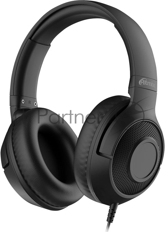 RITMIX RH-544TV Black {Наушники. 40 мм, 20-20000 Гц, 32 Ом, 99 дБ ± 3 дБ, 5 м, пластик}