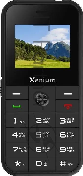 Мобильный телефон Xenium X718 черный