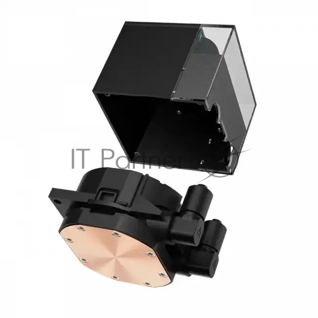 Жидкостная система охлаждения PCCOOLER DS360 Display BK, 360мм, 3×120мм, ARGB