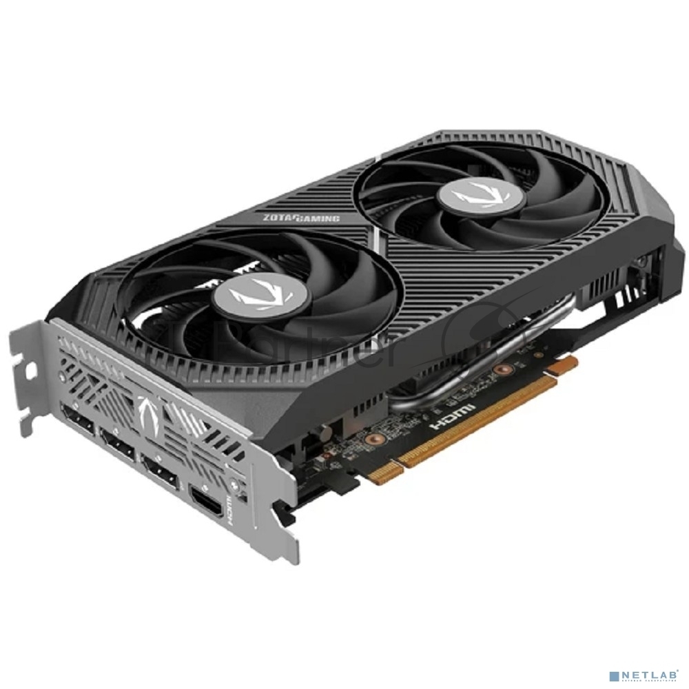 Видеокарта Zotac GAMING GeForce RTX 5050 TWIN EDGE, NVIDIA RTX 5050, 8 ГБ GDDR6, 128 бит, PCI-e 5.0, 1xHDMI, 3xDP, 2572 МГц