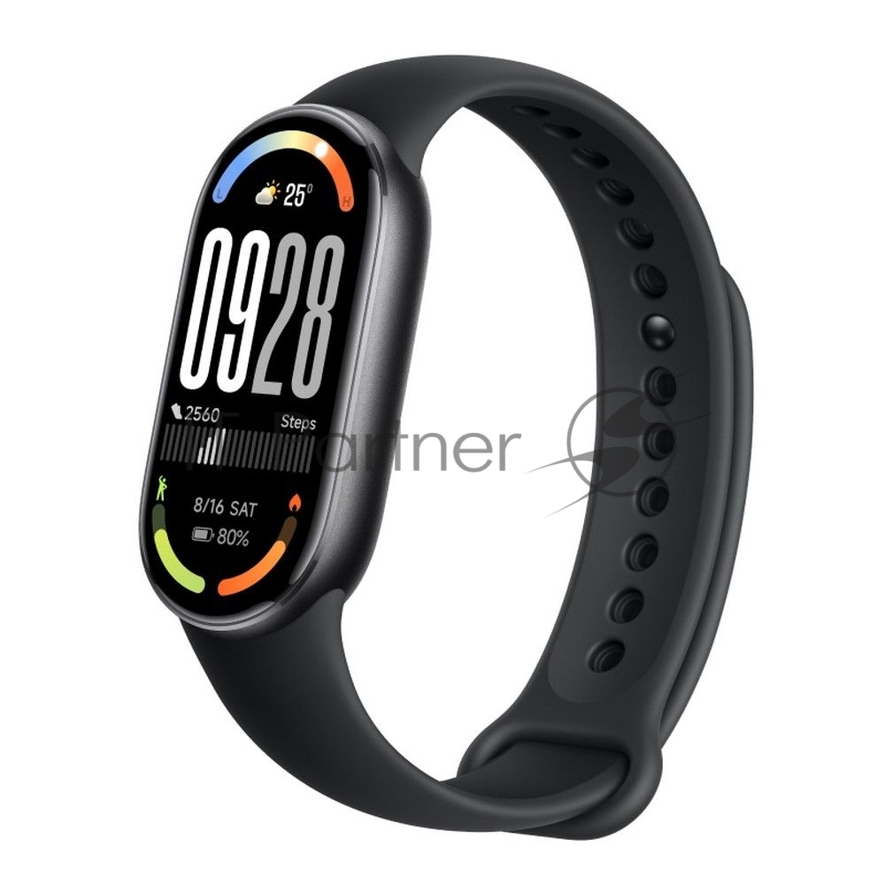 Фитнес-браслет Xiaomi Smart Band 10, 1.72" AMOLED, Bluetooth, IP68, черный