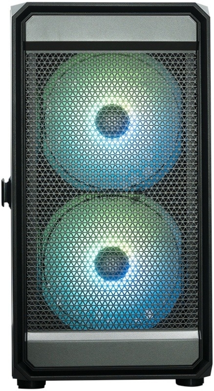 Компьютерный корпус XASTRA A303M 3ARGb Black mATX/Mesh/ tempered glass / 2x140мм + 1x120мм ARGb PWM fans/ Door/ A303M-2FC14A-1FC12A-D