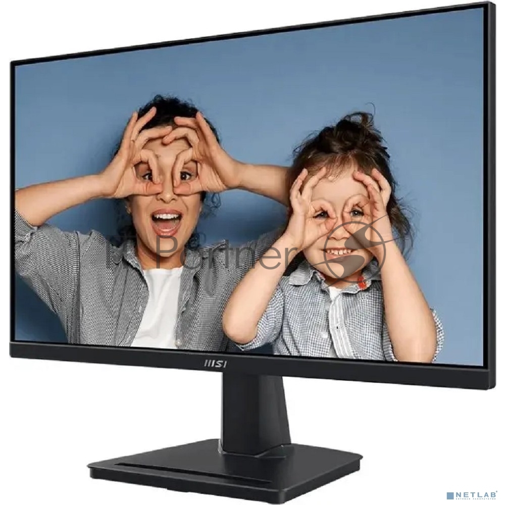 Монитор 21.5" MSI Pro MP225V VA 1920x1080, 100 Гц, 1 мс, 16:9, 300 кд/м², HDMI 1.4, VGA, 3.5 Jack, Adaptive-Sync, черный