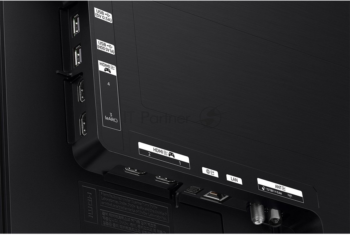 Телевизор Samsung 65" QE65S90FAEXRU черный графит OLED UHD 120-144Hz Smart TV