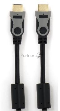 Кабель Smartbuy (К-332-70) HDMI-HDMI VER.1.4B A-M/A-M 2 FILTERS 3M GOLD