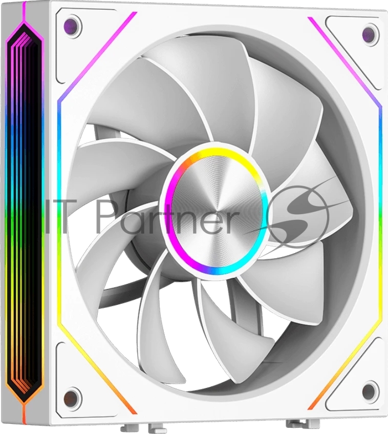 Вентилятор для корпуса PcCooler F3 X120 WH ARGb 120х120x25 белый 4-pin (F3X120-WHAC112-GL) Ret