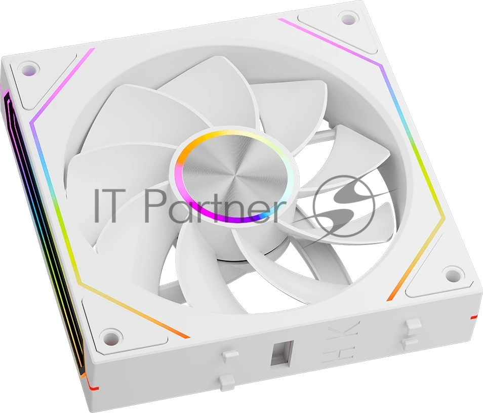 Вентилятор для корпуса PcCooler F3 X120 WH ARGb 120х120x25 белый 4-pin (F3X120-WHAC112-GL) Ret