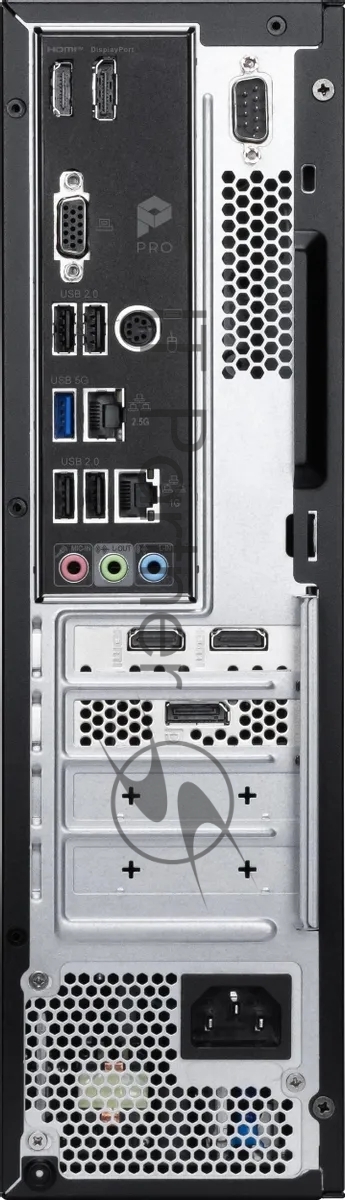Мини ПК MSI Pro DP80 A14G-007BRU i5 14400 (2.5) Graphics CR без ОС 2xGbitEth WiFi BT 120W черный (936-B20821-013)