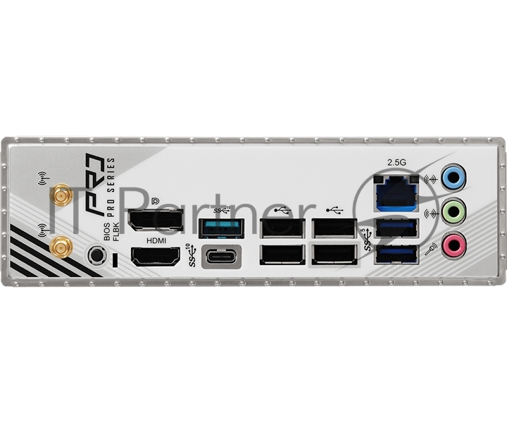 Материнская плата ASRock B850M PRO RS WIFI, AM5, AMD B850, 4xDDR5, 4xSATA, 3xM.2, 1xPCIe 5.0 x16, 1xPCIe 3.0 x4, 1xDP, 1xHDMI, 1x2.5Gb LAN, Wi-Fi 6E, Bluetooth 5.2, 1xUSB-C 10Gbps, 1xUSB-A 10Gbps, 2xUSB-A 5Gbps, 4xUSB-A 2.0, 3x3.5 мм, 7.1, mATX