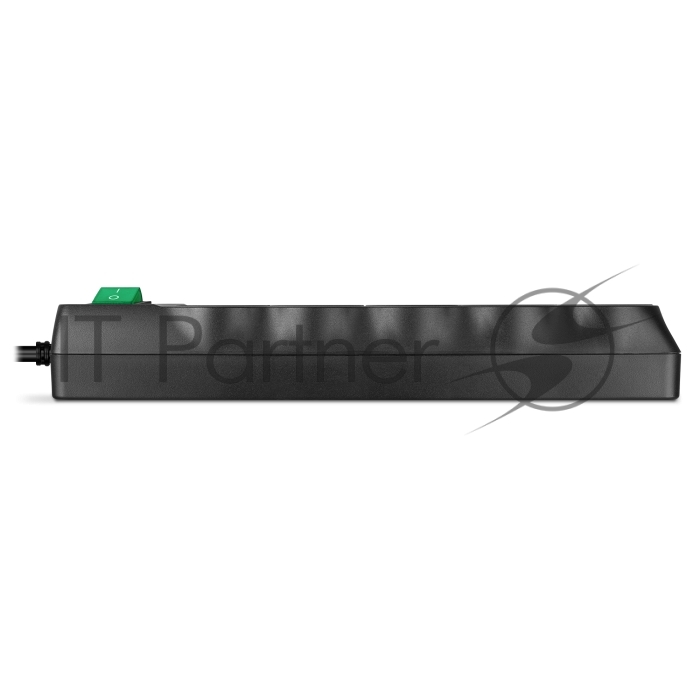 Сетевой фильтр SVEN SF-10E-16 5,0 м (10 розеток) черный