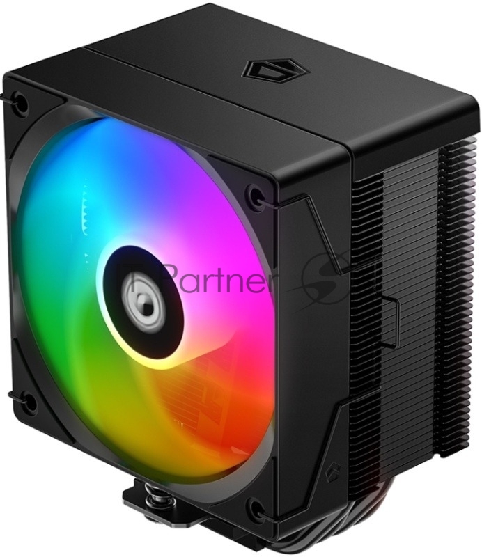 Кулер Cooler ID-Cooling SE-904-XT ARGb BLACK LGA1851/1700/1200/115X/AM5/AM4 (TDP 180W, PWM, 4 тепл.трубки прямого контакта, FAN 100мм, Addressable RGb LED) RET