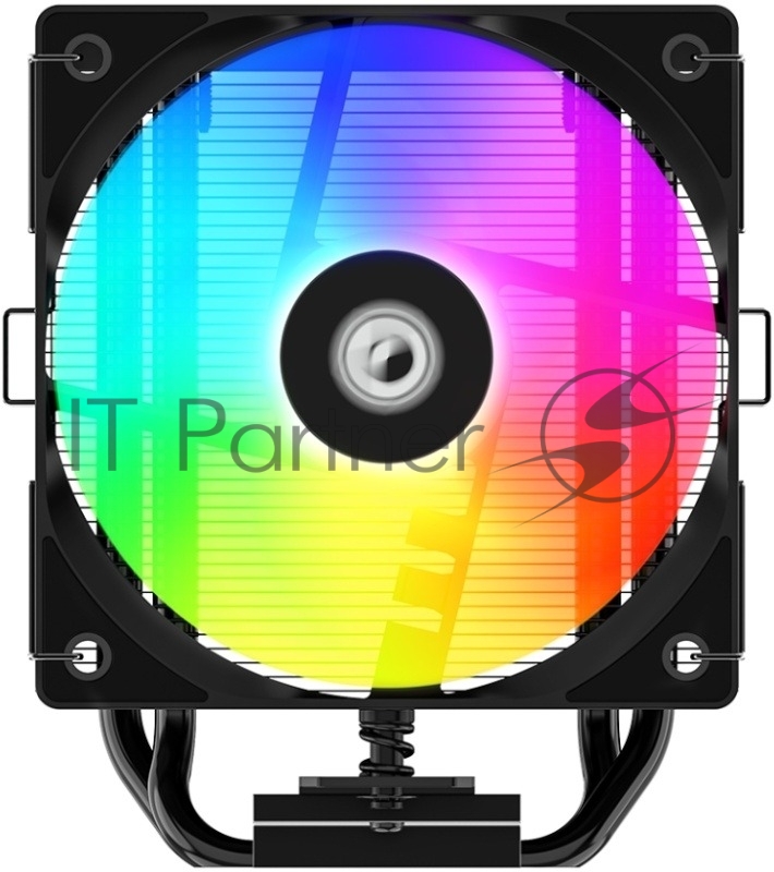 Кулер Cooler ID-Cooling SE-904-XT ARGb BLACK LGA1851/1700/1200/115X/AM5/AM4 (TDP 180W, PWM, 4 тепл.трубки прямого контакта, FAN 100мм, Addressable RGb LED) RET