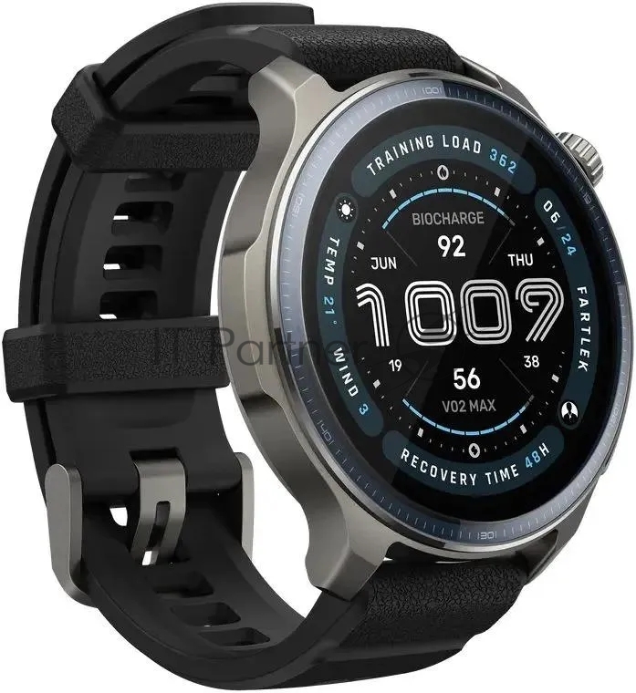 Умные часы Amazfit Balance 2 A2430, 1.5" AMOLED, Wi-Fi, Bluetooth, серый