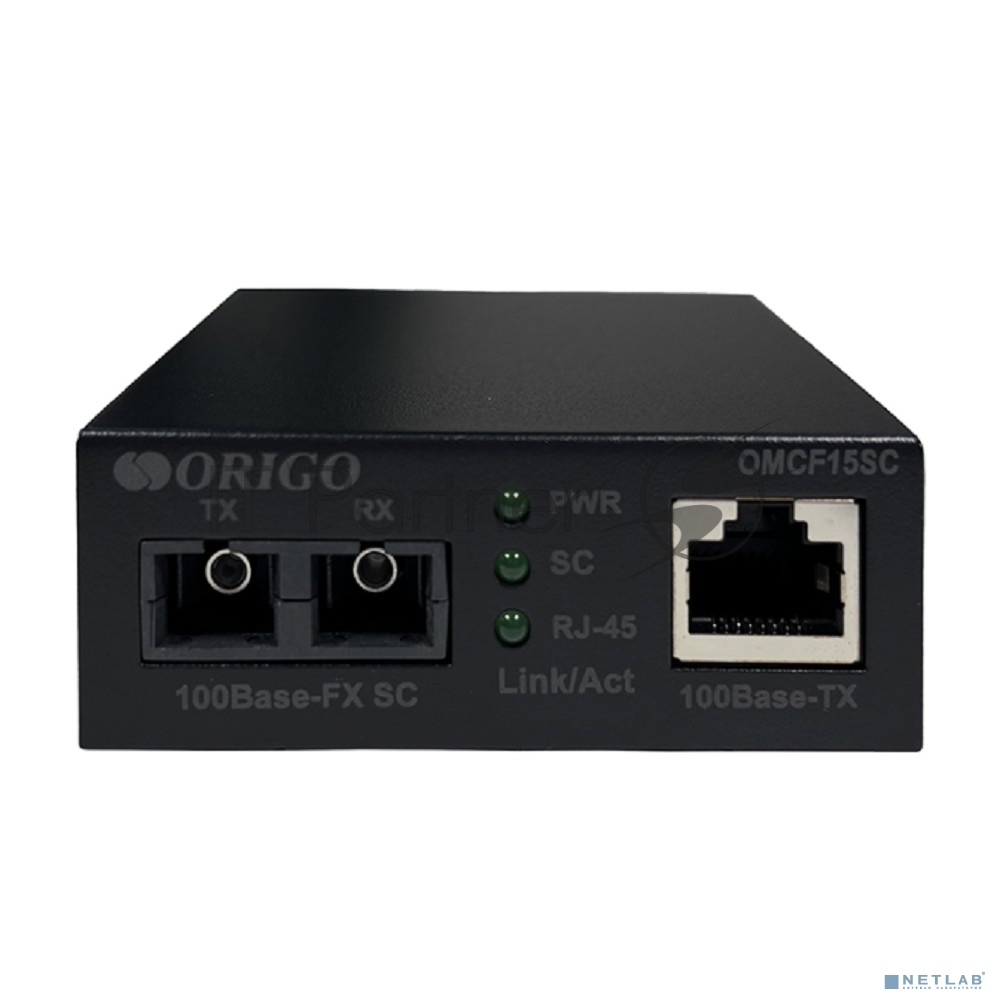 Медиаконвертер ORIGO OMCF15SC/A1A 100Base-TX/100Base-FX (SC), 1310 нм, одномод, до 15 км