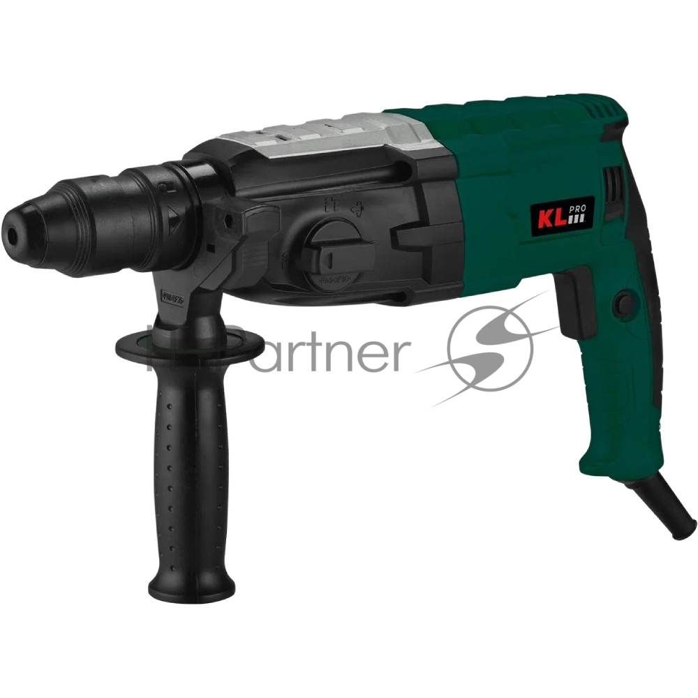 Klpro KLPM2801 Профессиональный перфоратор Klpro KLPM2801 950 Вт 4Дж (сеть, 2 патрона sds plus и б/з, рукоять, 3 бура 8