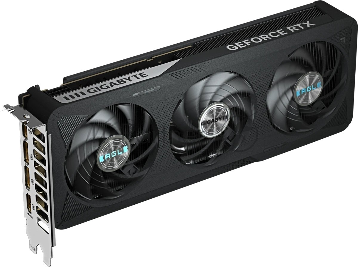 Видеокарта Gigabyte GV-N5060EAGLEMAX OC-8GD, NVIDIA GeForce RTX 5060, 8 ГБ GDDR7, 128 бит, PCI-e 5.0, 1xHDMI, 3xDP