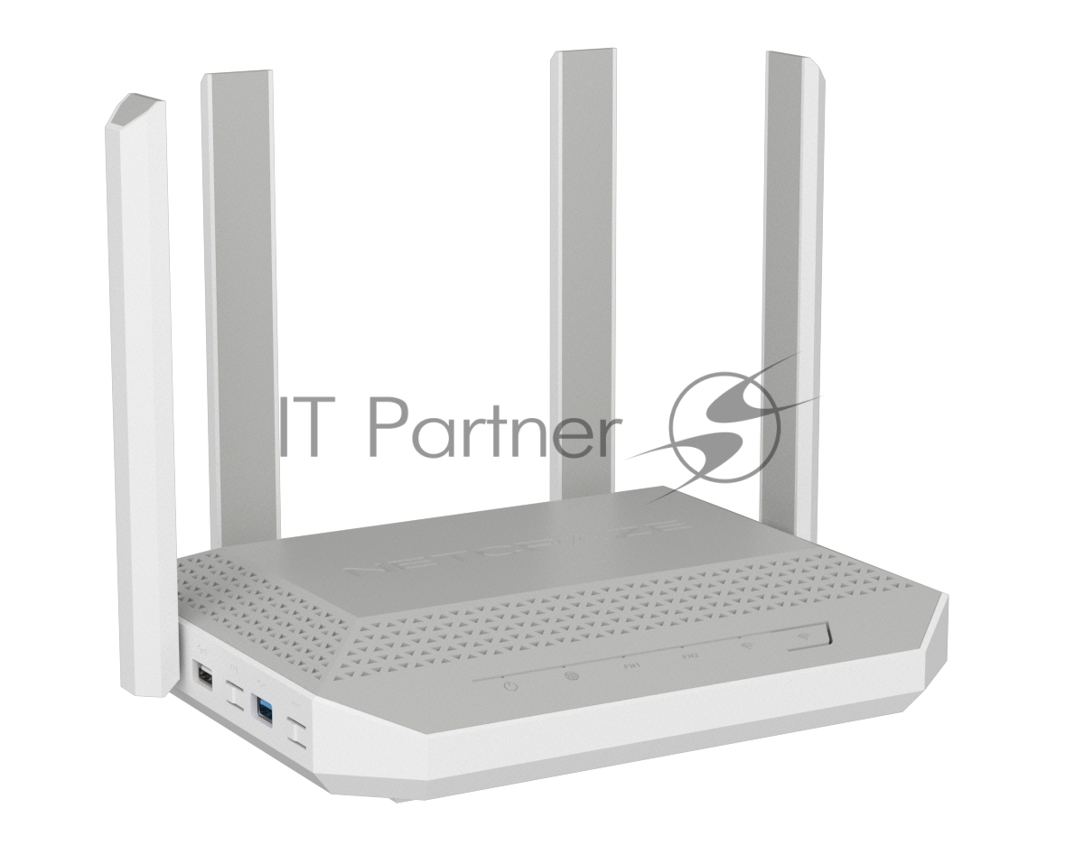 Мультигигабитный интернет-центр Netcraze Ultra (NC-1812) с Mesh Wi-Fi 7 BE7200, Smart-коммутатором 1×10G, 1×2.5G и 4×1G, многофункциональными портами USB 3.2 и 2.0
