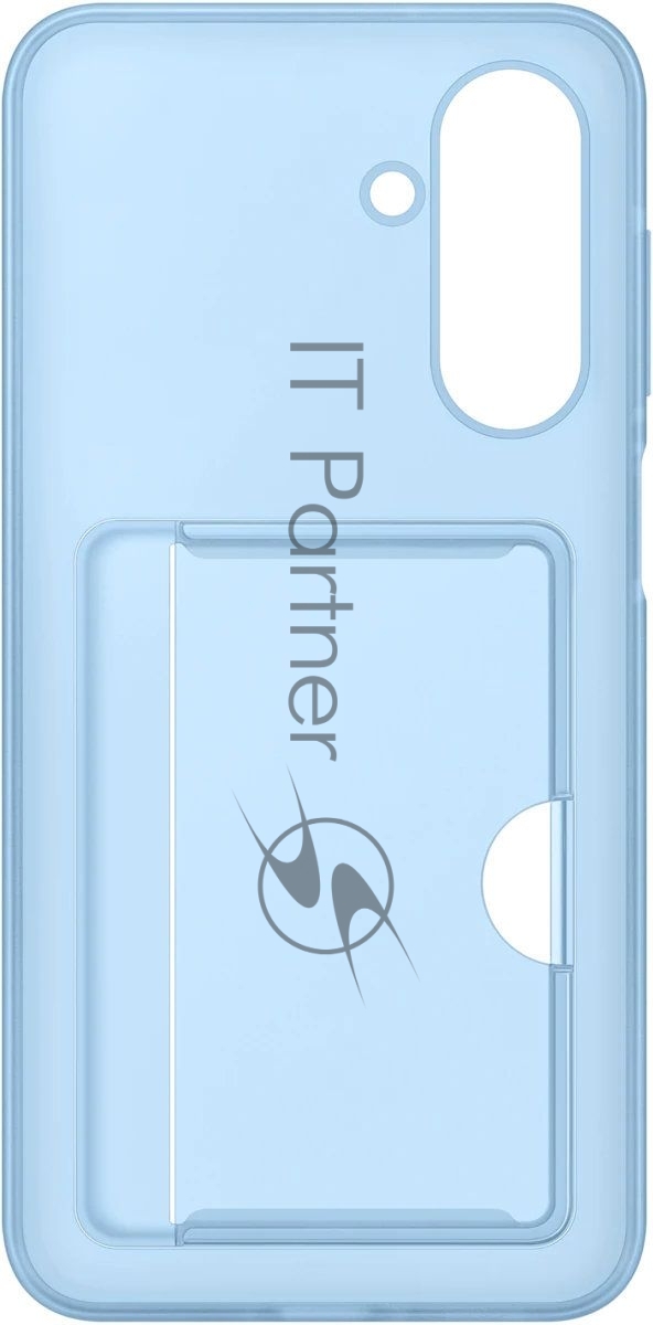 Чехол Samsung EF-OA176TLEGRU, Card Slot Case A17, голубой
