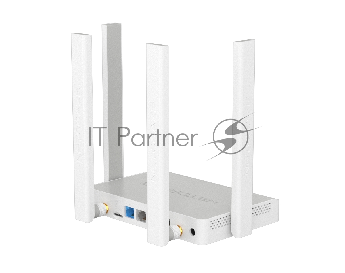Интернет-центр Netcraze Runner 4G (NC-2212) с модемом 4G, Mesh Wi-Fi N300 и 4-портовым Smart-коммутатором