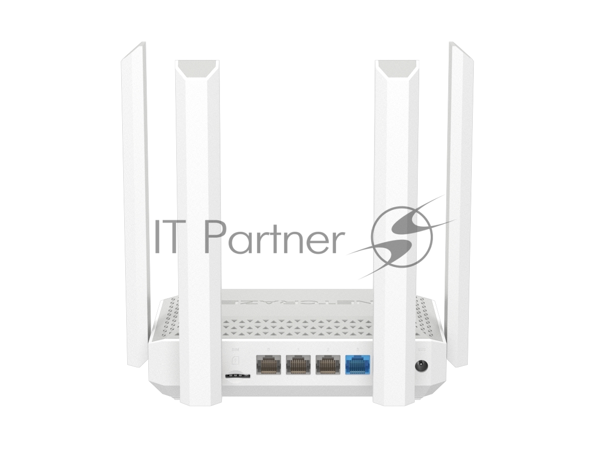 Netcraze Speedster 4G+ (NC-2911)  Гигабитный интернет-центр с модемом 4G+, Mesh Wi-Fi 5 AC1200 и 4-портовым Smart-коммутатором