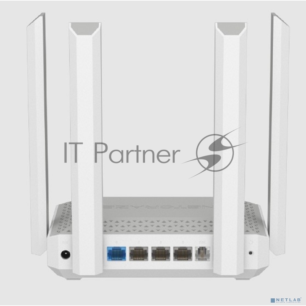 Гигабитный интернет-центр Netcraze Hopper DSL (NC-3611) с Mesh Wi-Fi 6 AX3000, 4-портовым Smart-коммутатором, портами DSL и USB 3.0