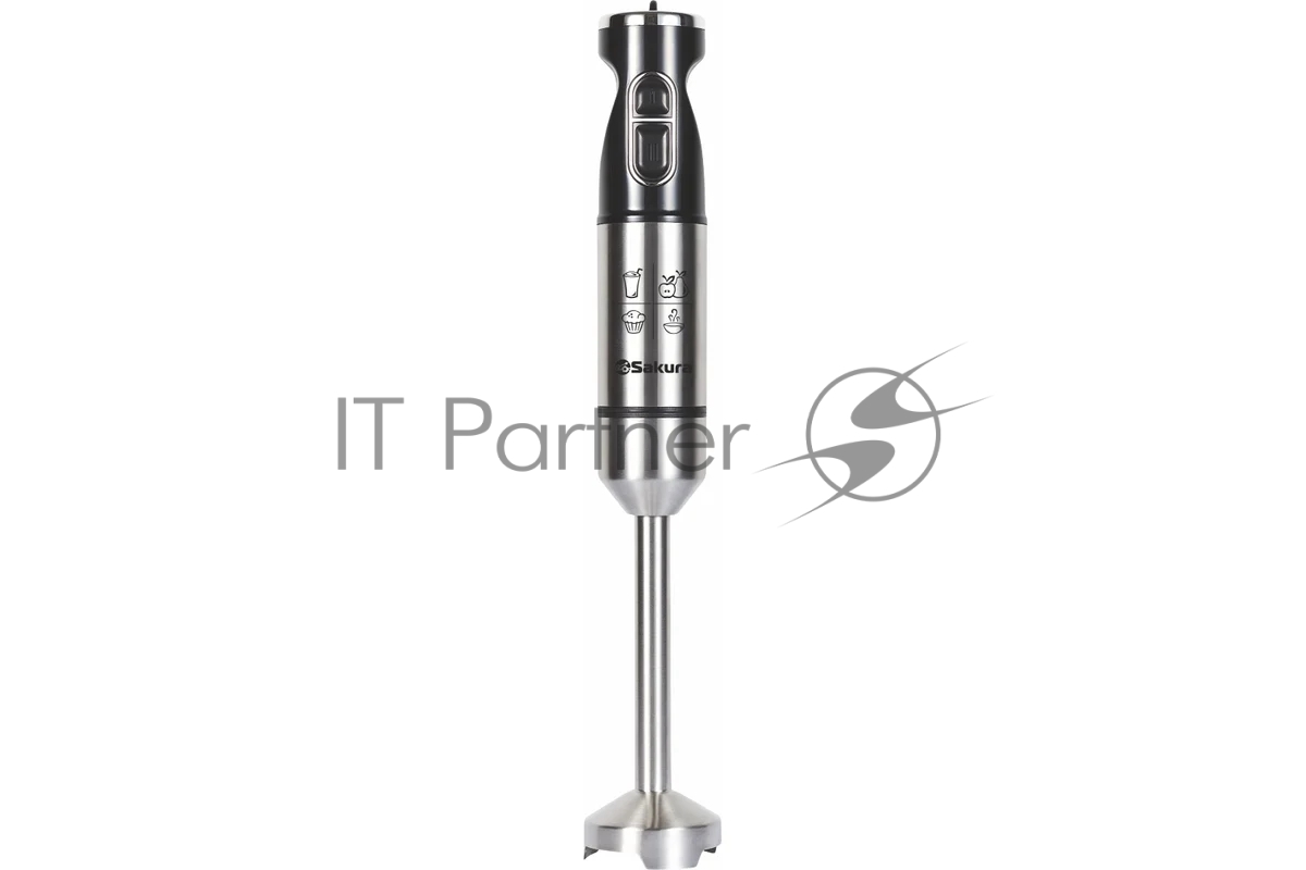 Блендер Sakura SA-6243BK-1000 погружн 1000 Вт стальн.корпус стальн.насадка
