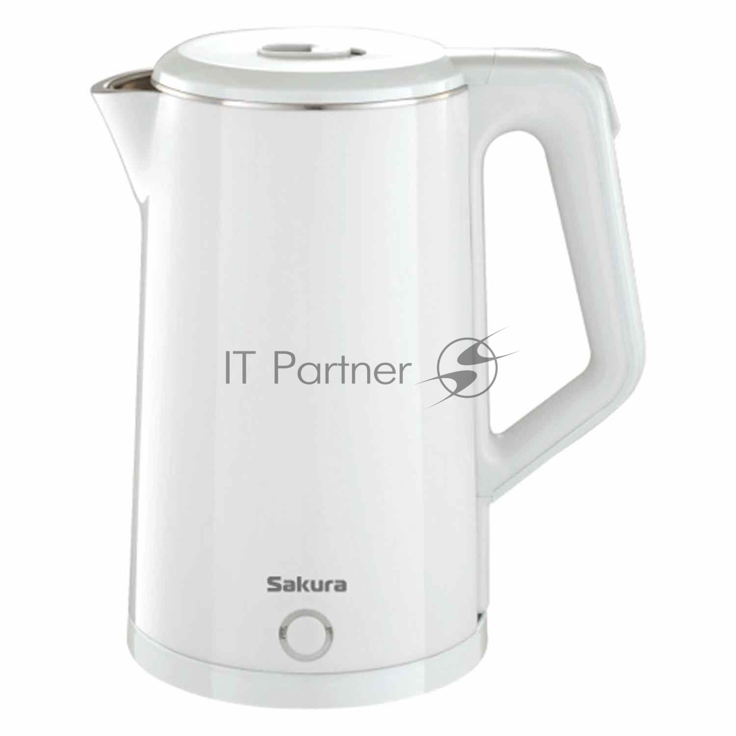 Чайник Sakura SA-2150W 1.8 л, двойной корпус,бел