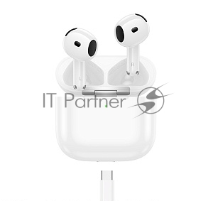 Наушники TWS Hoco EW85 белый, вкладыши, Bluetooth, до 4 ч.