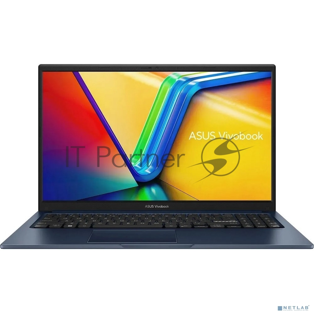 Ноутбук Asus Vivobook 15 X1504VA-BQ2970 Core i3 1315U 16Gb SSD 512Gb Intel UHD Graphics 15.6" IPS FHD (1920x1080) без ОС blue WiFi BT Cam (90NB10J1-M03CF0)
